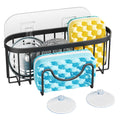 HapiRm Kitchen Sink Caddy Tidy- Stainless Steel Sponge
